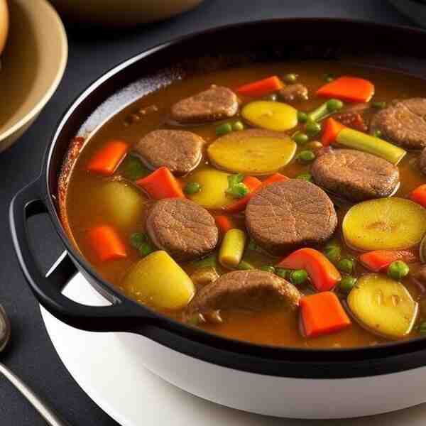 Рагу из овощей с мясом